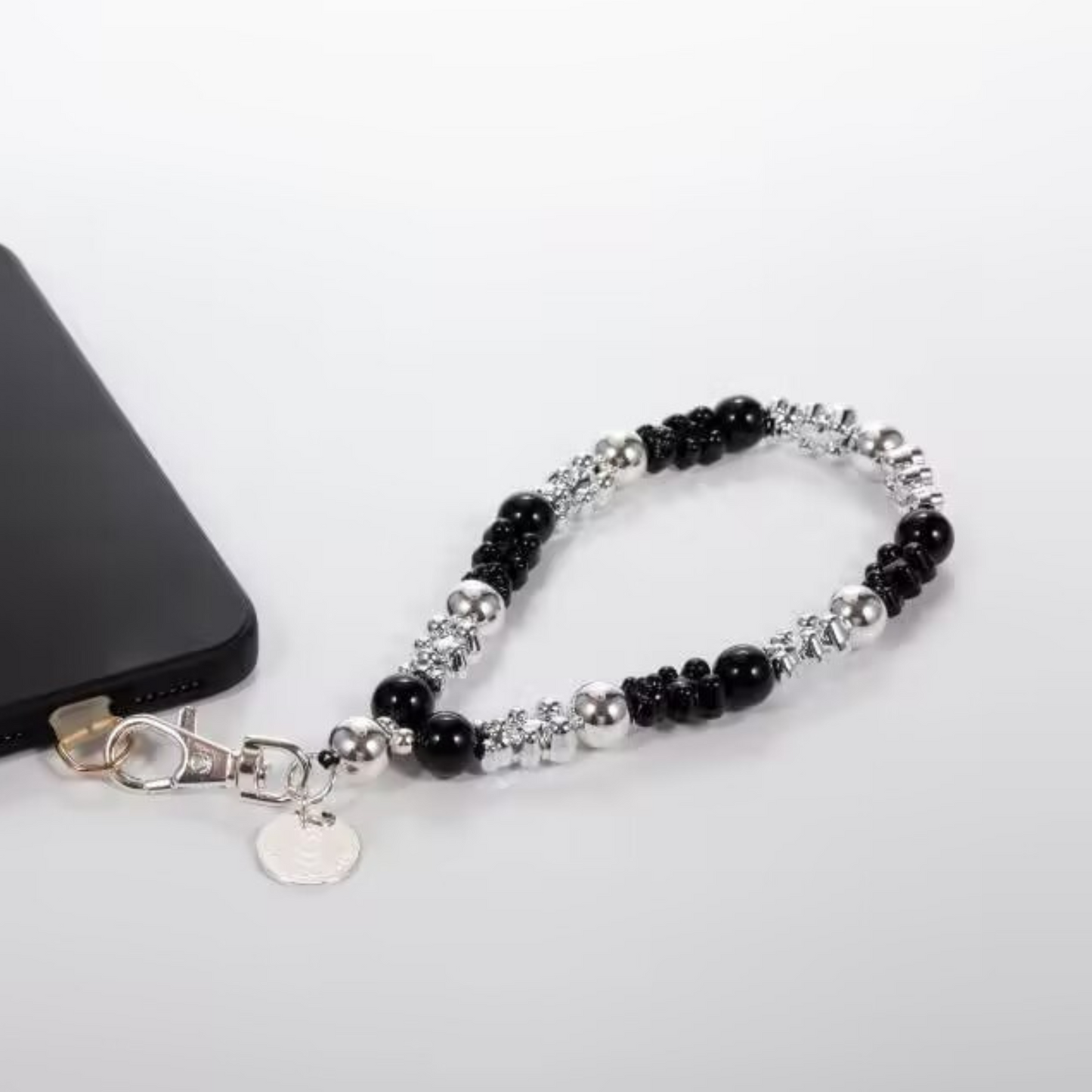 Gummy Chrome Phone Wristlet