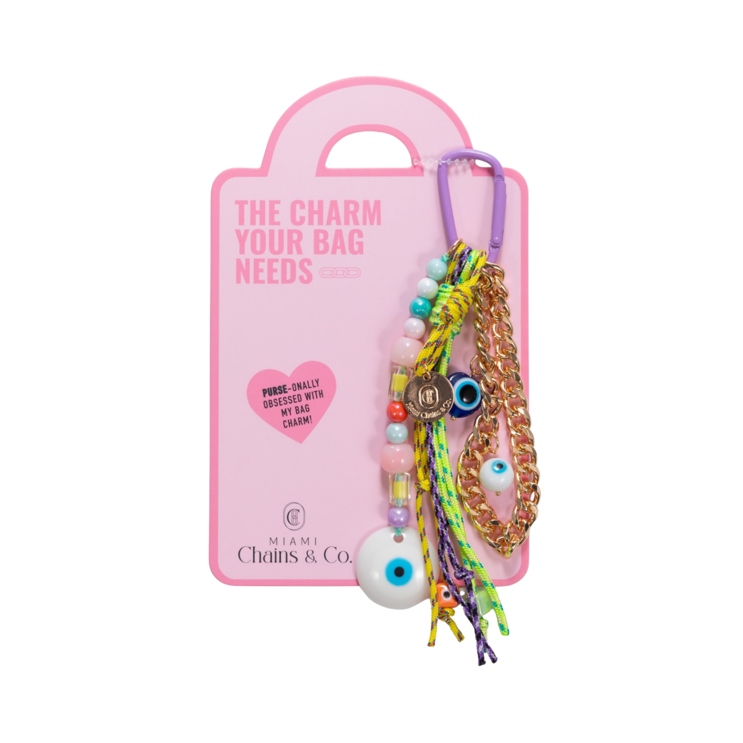 Next Level Neon Bag Charm