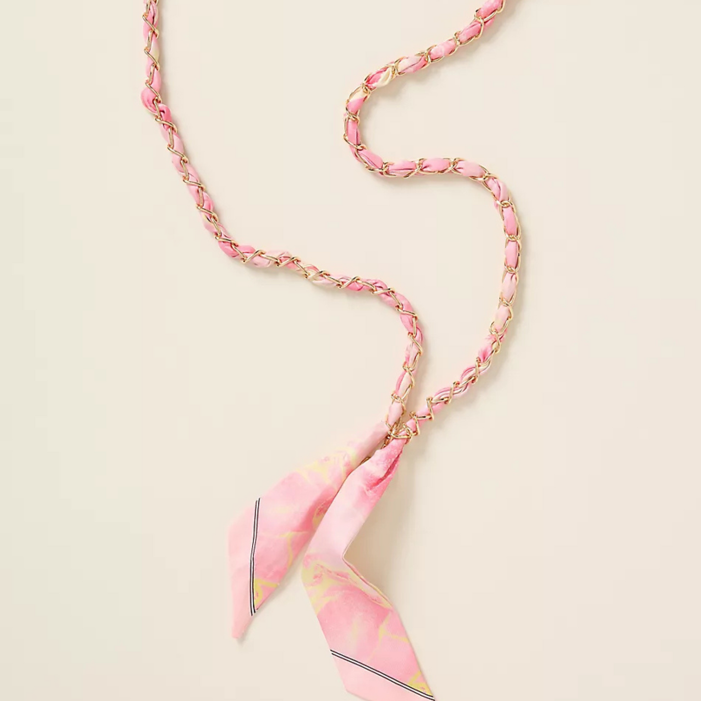 Pink Champagne Crossbody Phone Chain