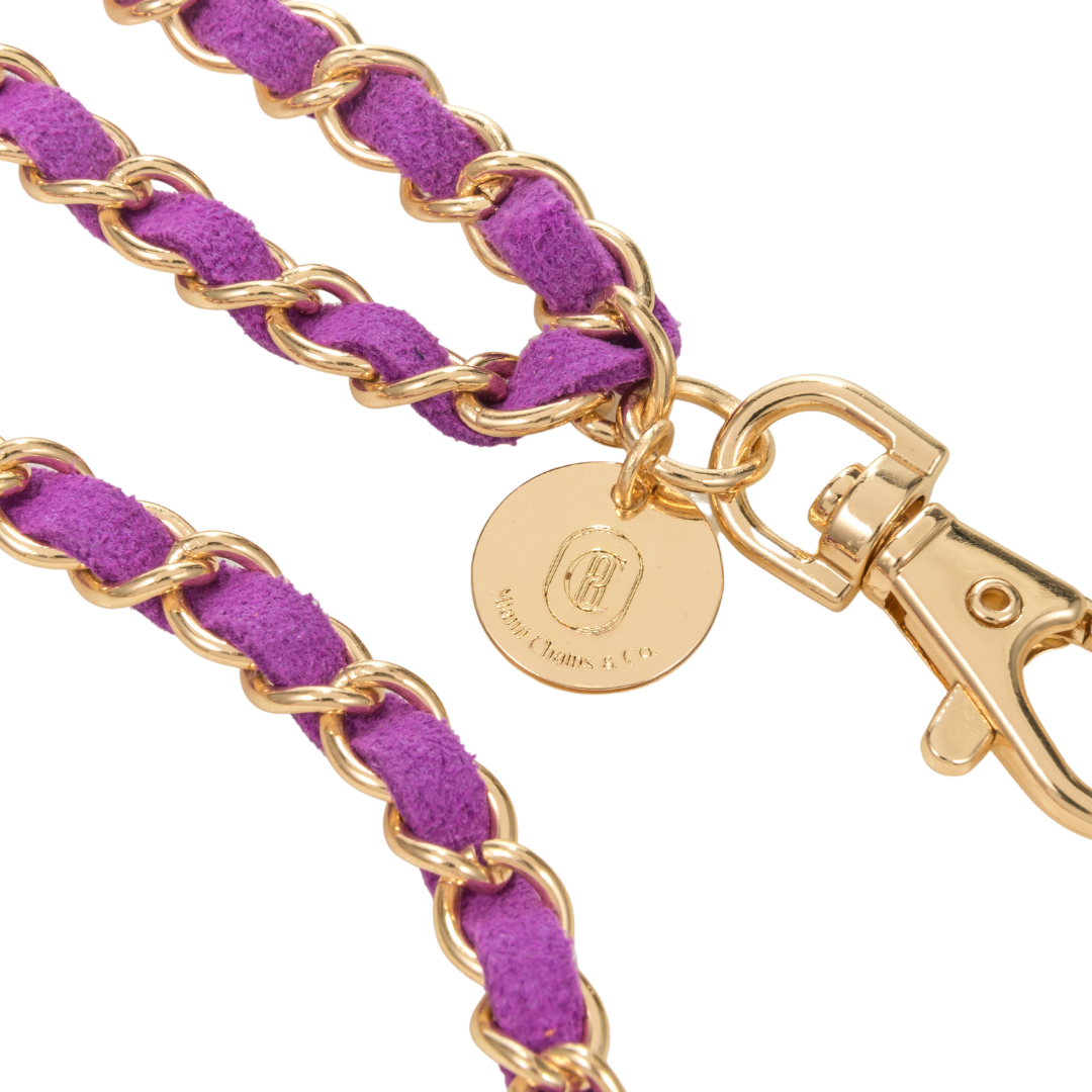 Deep Purple Crossbody Phone Chain