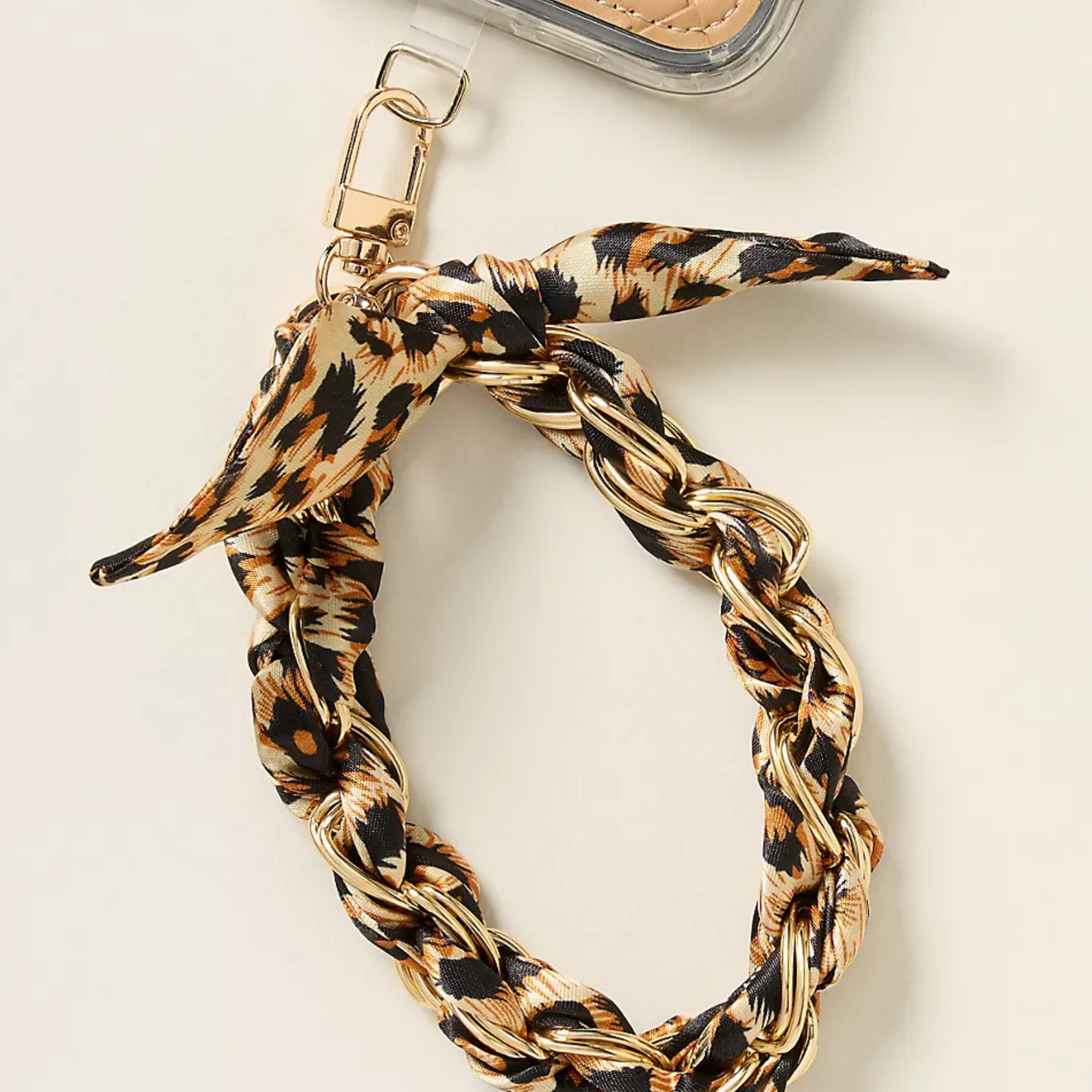 Oh Lala Leopard Phone Wristlet