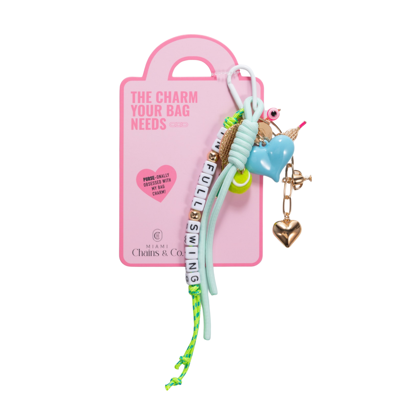 Match Point Bag Charm