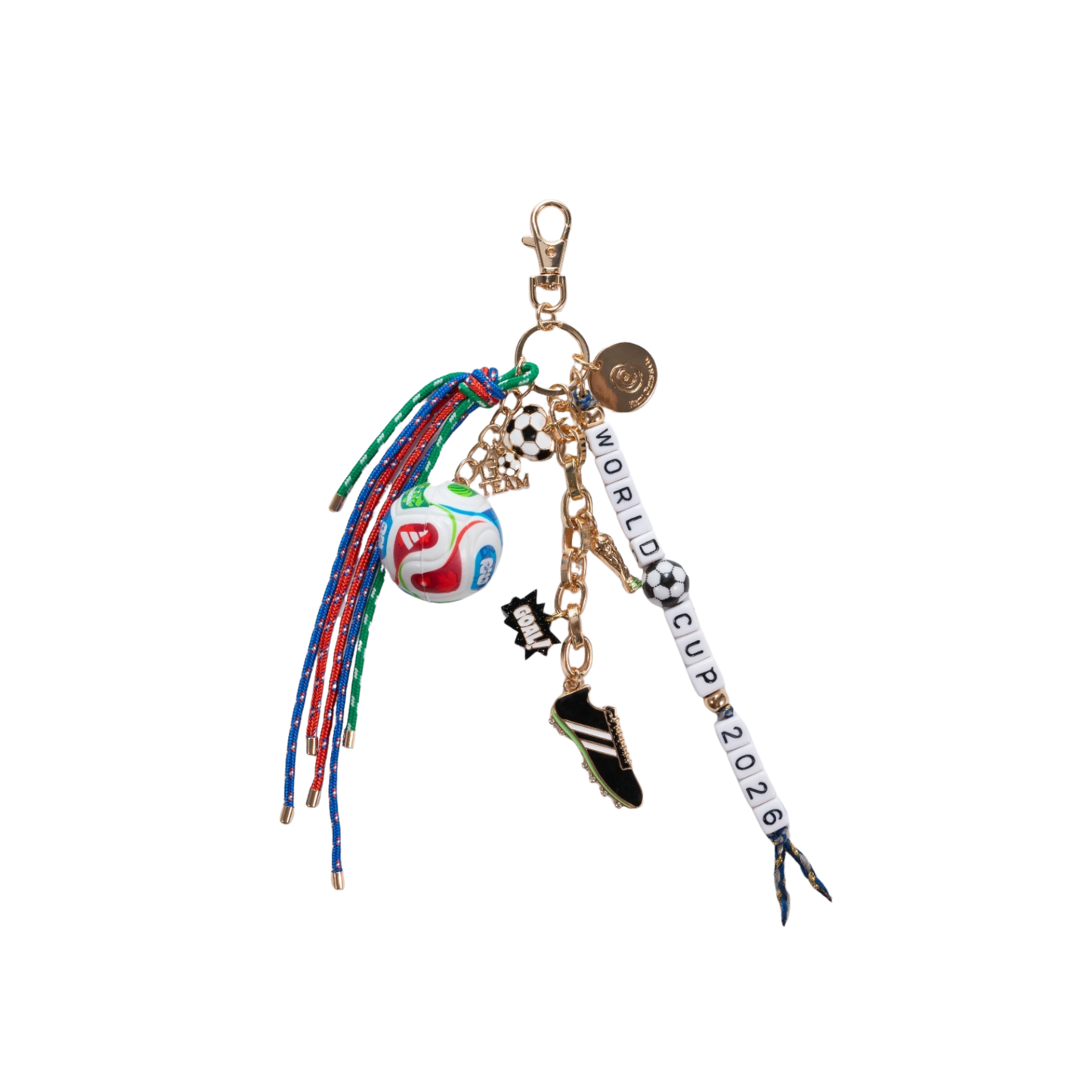 Soccer World Cup Bag Charm
