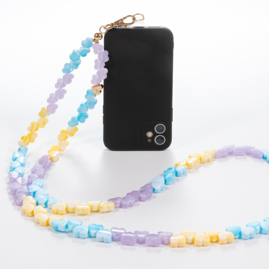 Sweet Sorbet Hearts Crossbody Phone Chain