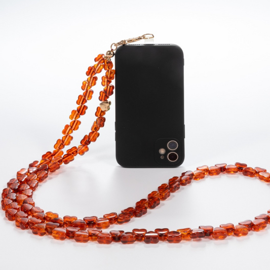 Maple & Marble Crossbody Phone Chain
