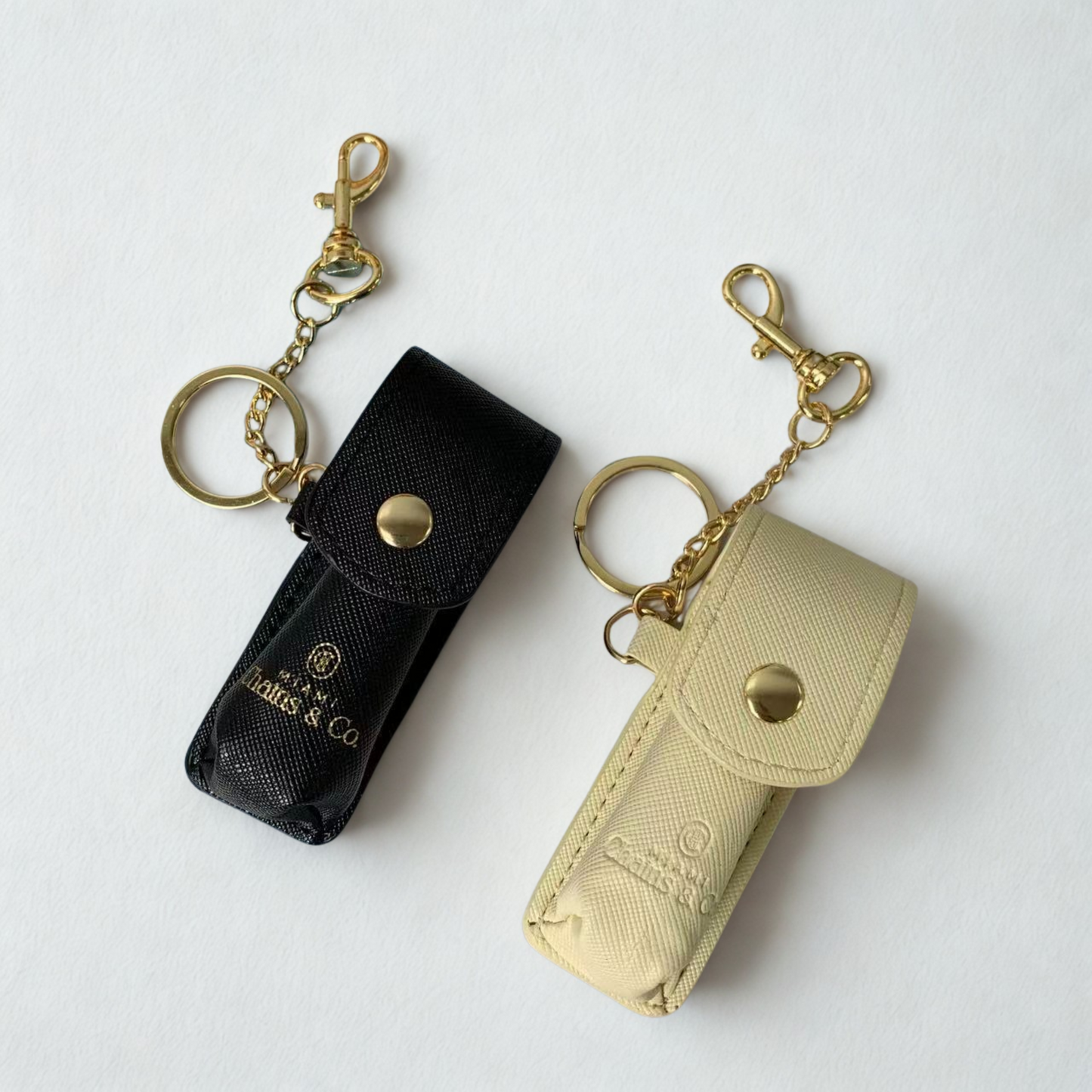 Portable Lipstick Case in Ivory Cloud