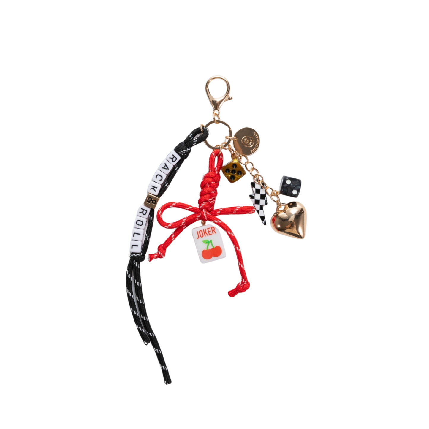 Born to Rack & Roll Bag Charm/Key Chain