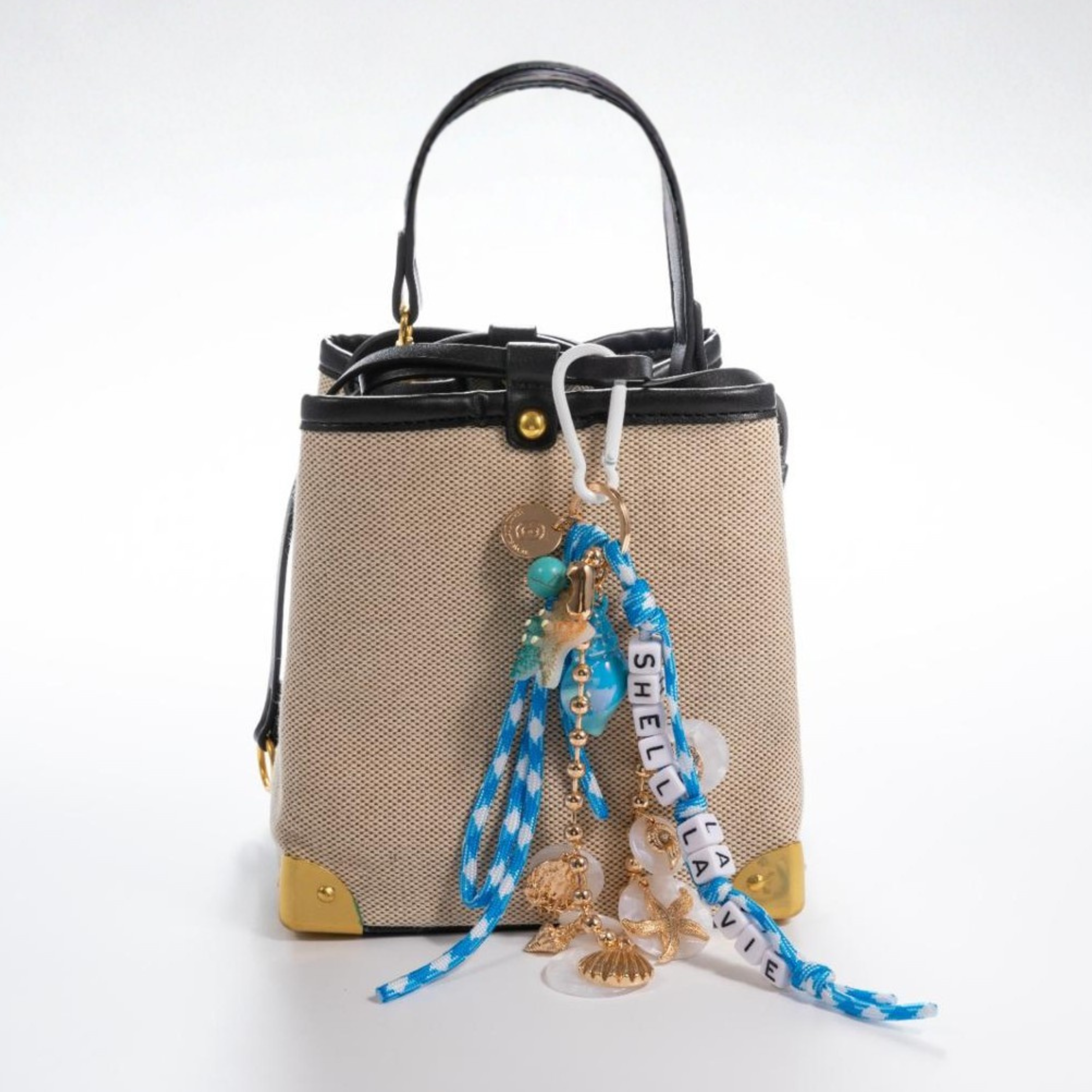 Shell La Vie Bag Charm – Miami Chains & Co.