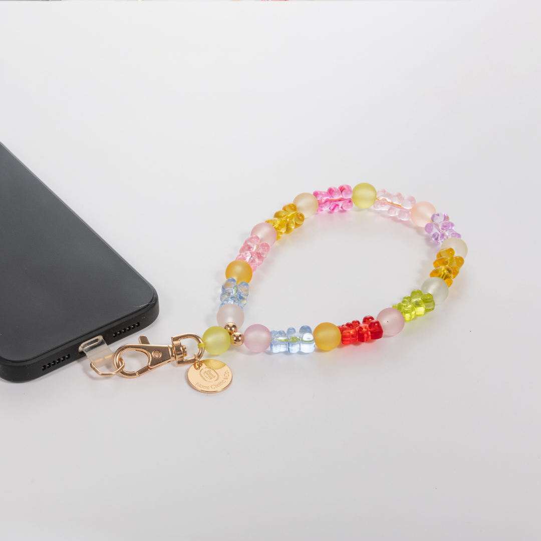 Gummy Glam Phone Wristlet