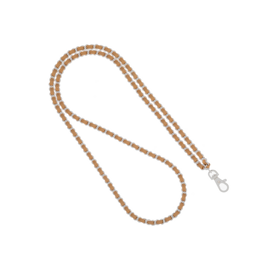 Caramel Swirl Crossbody Phone Chain