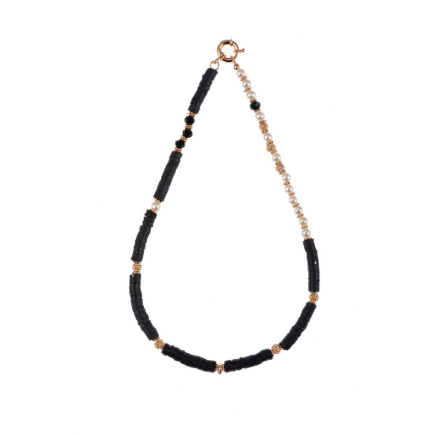 Boho Black Necklace