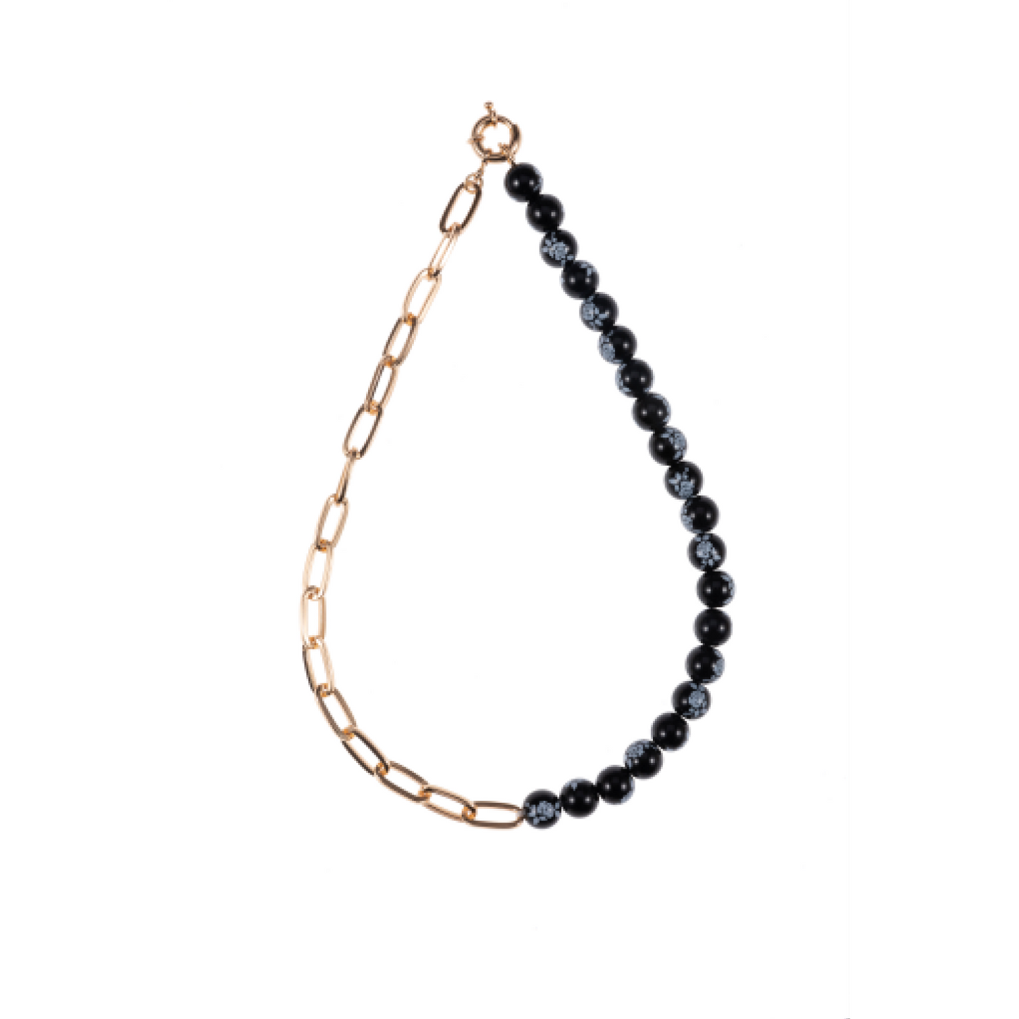 Flower Ball Gold Necklace