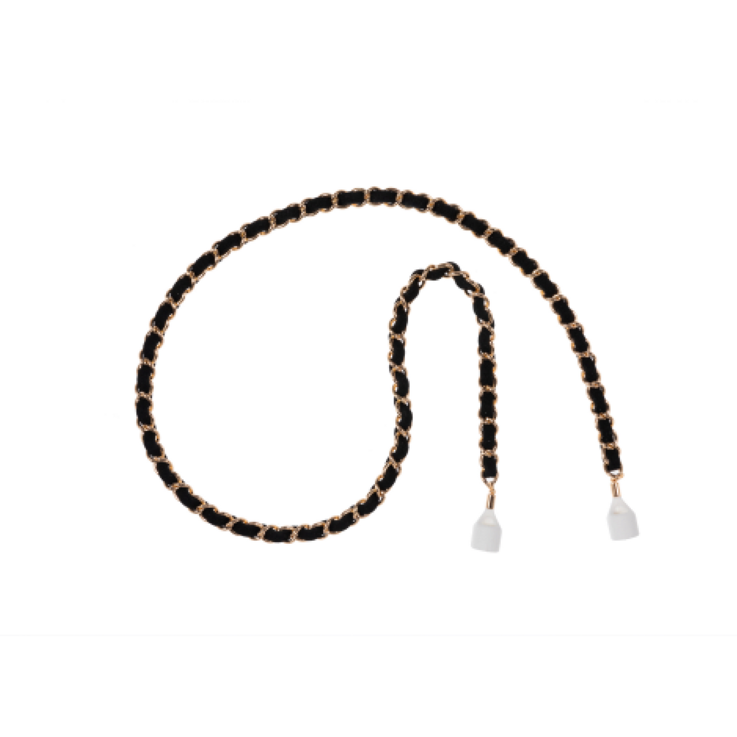 Golden Black AirPod Chain