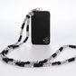 Gummy Chrome Crossbody Phone Chain