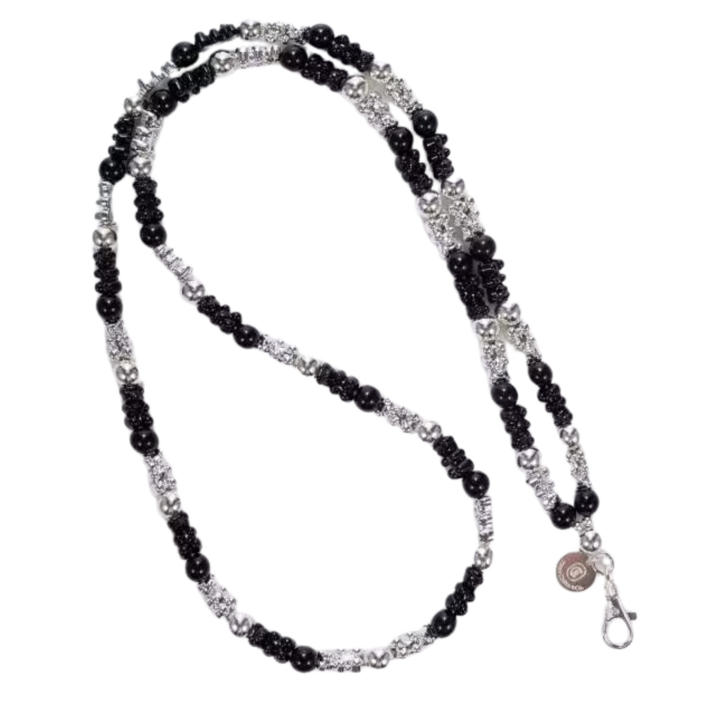 Gummy Chrome Crossbody Phone Chain