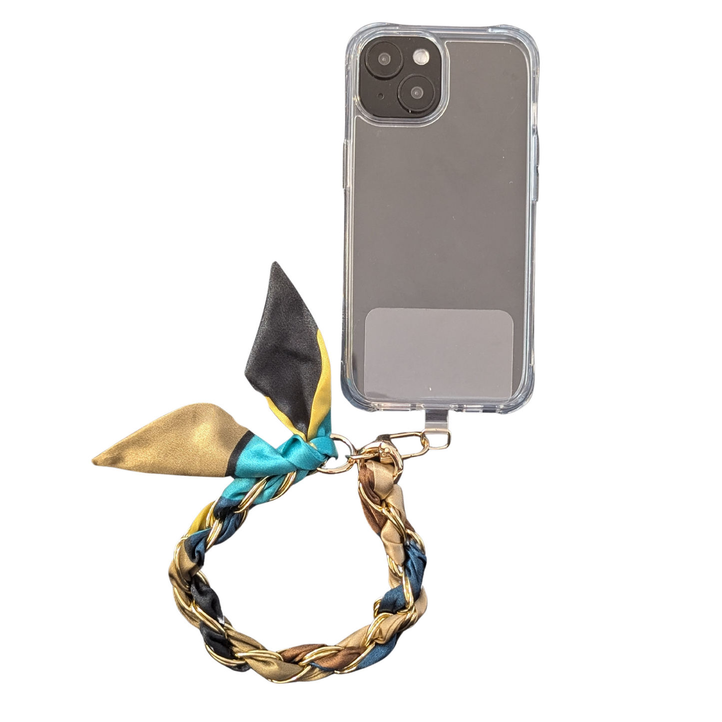 Satin Aura Phone Wristlet