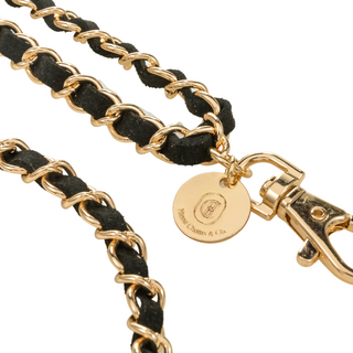 Golden Black Crossbody Phone Chain