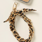 Oh Lala Leopard Phone Wristlet