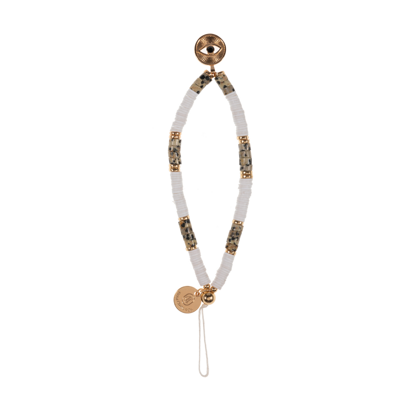 Blanche Bisoux with Evil Eye Phone Charm