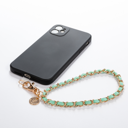 Fresh Mint Phone Wristlet