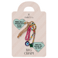 Blush and Breeze Bag Charm