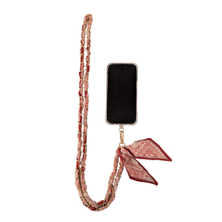 Poppy Passion Crossbody Phone Chain