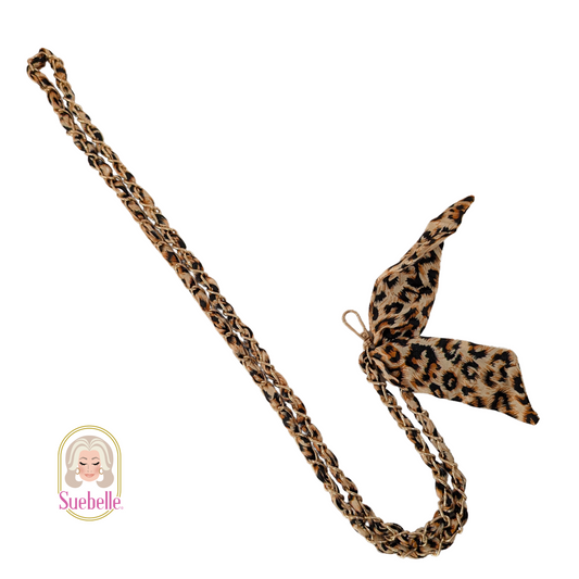 Oh Lala Leopard Crossbody Phone Chain