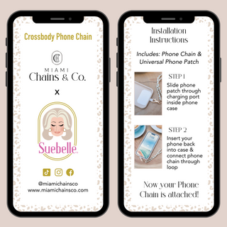 Oh Lala Leopard Crossbody Phone Chain