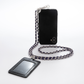 Royal Caribbean Nauti Navy w/Silver Crossbody Phone Chain with seapass