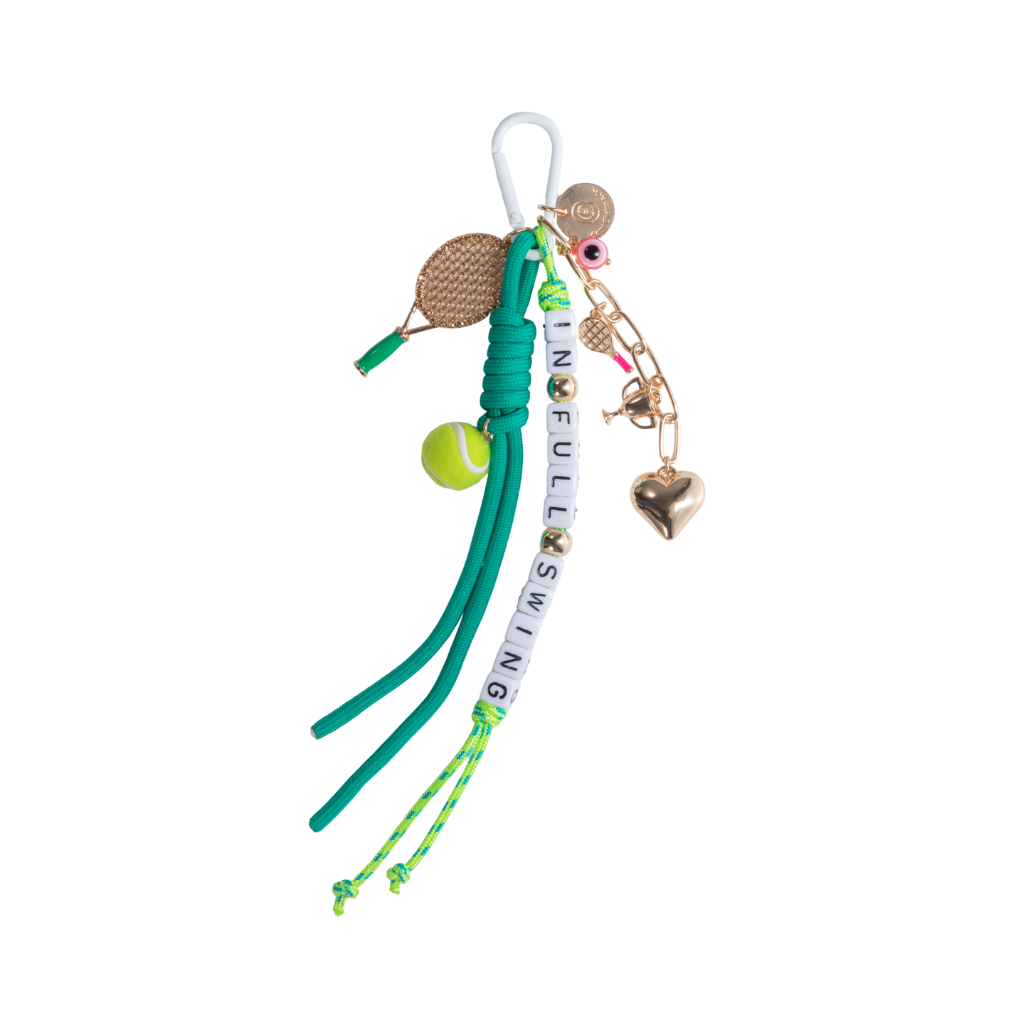 Grand Slam Green Bag Charm