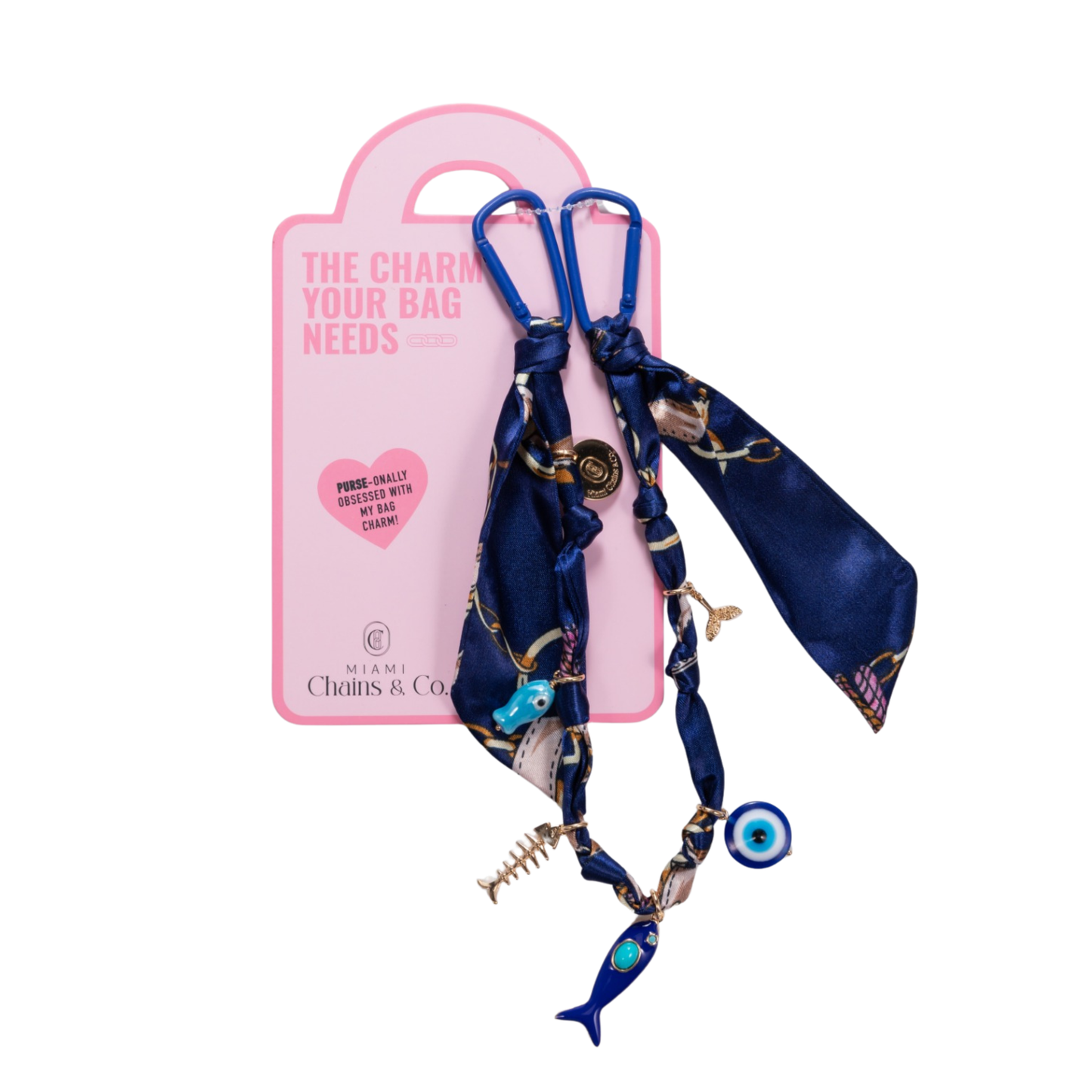 The Riviera Silk Bag Charm