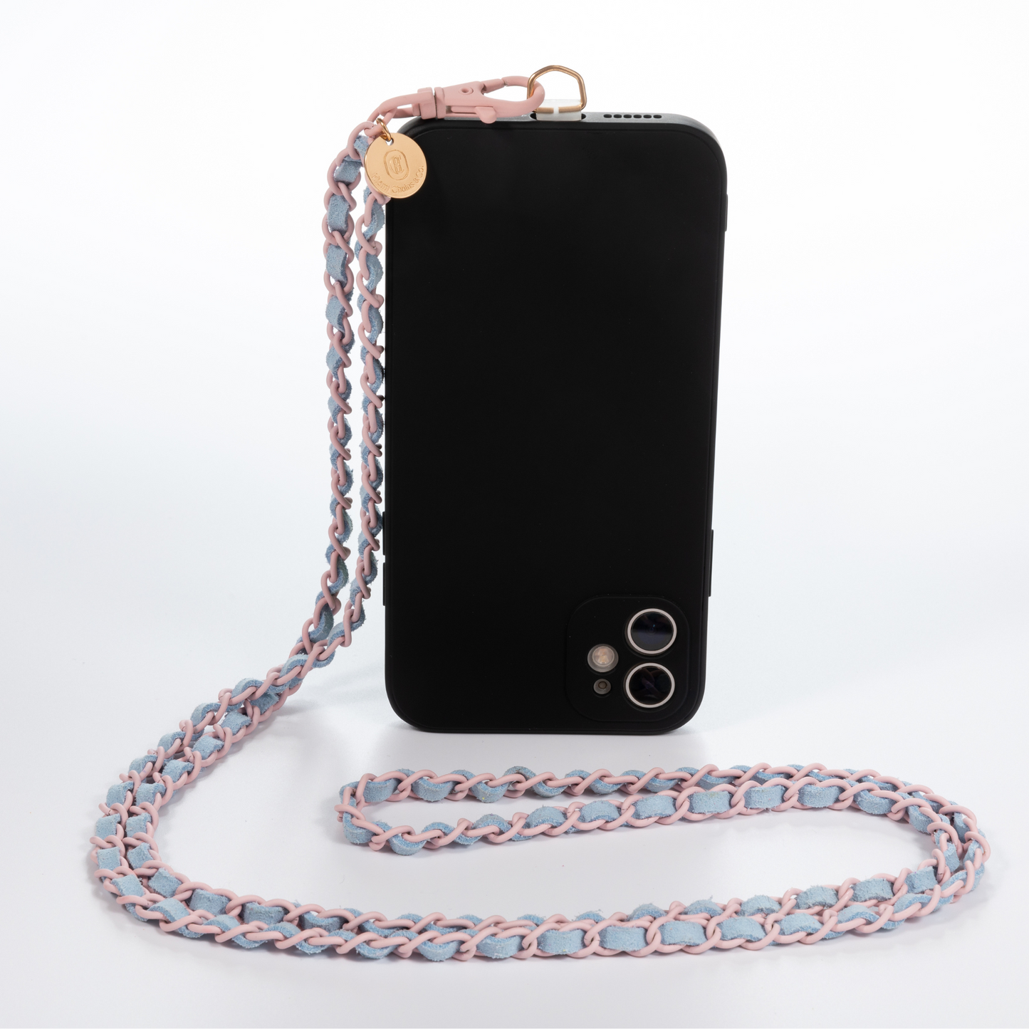 I Like to Mauve it Mauve it Crossbody Phone Chain