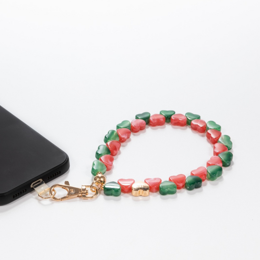Candy Cane Holiday Edition Phone Wristlet