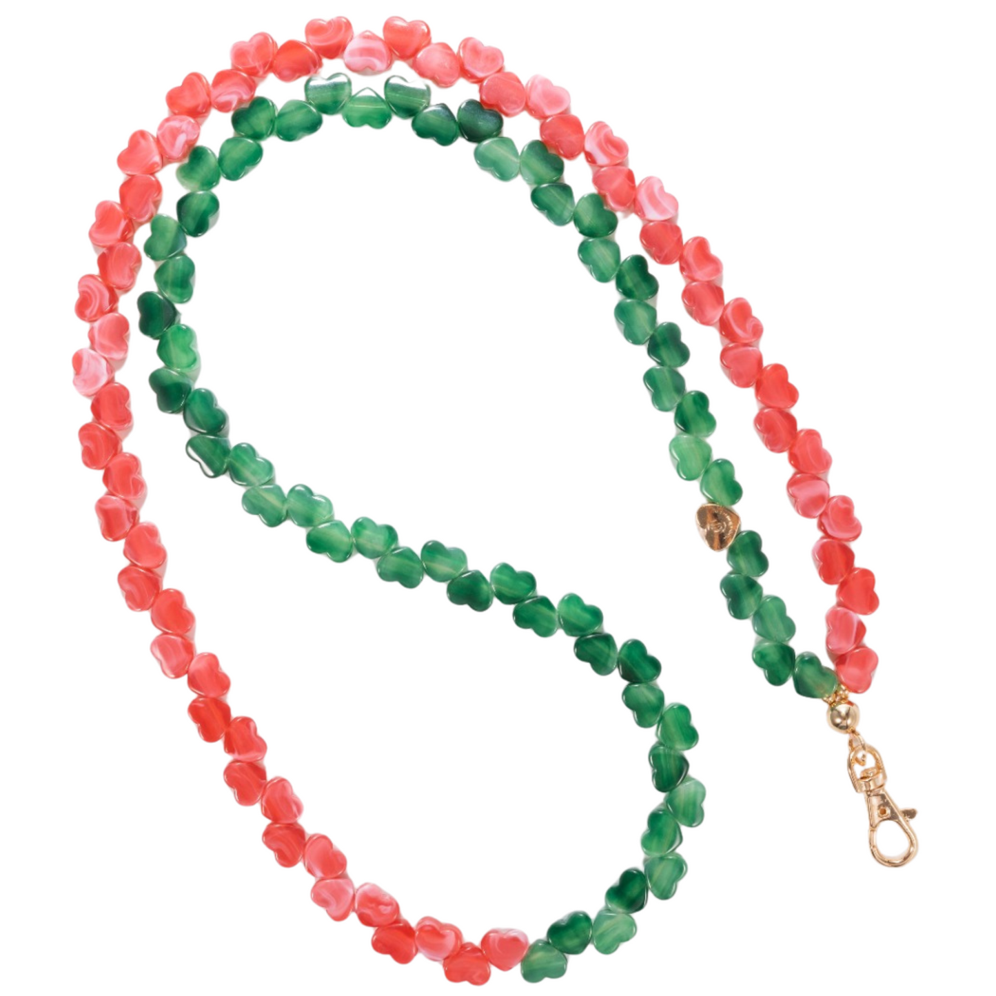 Candy Cane Holiday Edition Crossbody Phone Chain