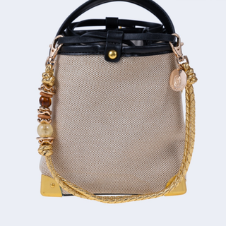 Saddle Gold Bag Charm