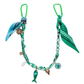 At the Reef’ Silk Bag Charm