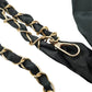 Black Satin Sash Crossbody Phone Chain