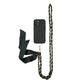 Black Satin Sash Crossbody Phone Chain