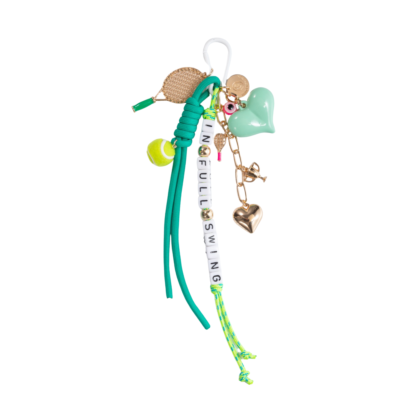 Grand Slam Green Bag Charm