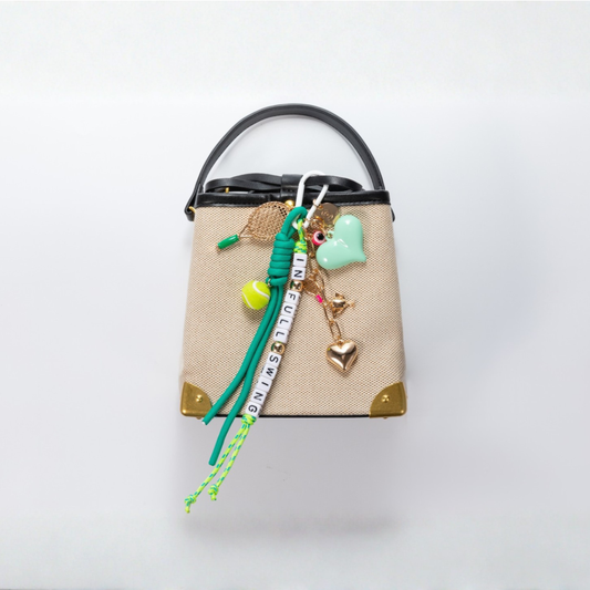 Grand Slam Green Bag Charm