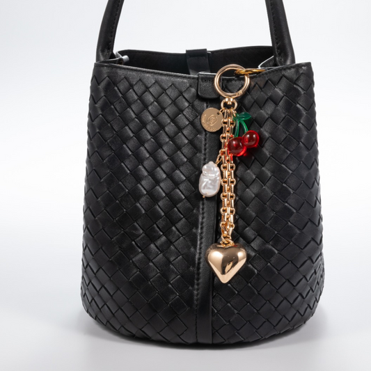 Merry Cherry Bag Charm