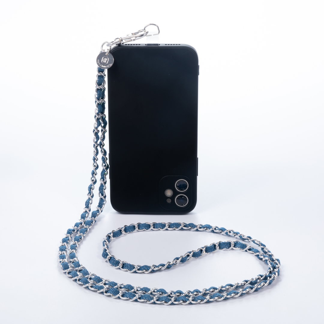 Blue Jeans Crossbody Phone Chain