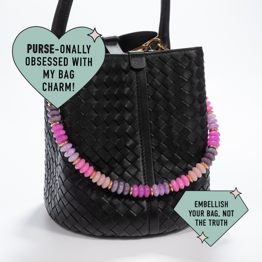Pinky Paradise Bag Charm