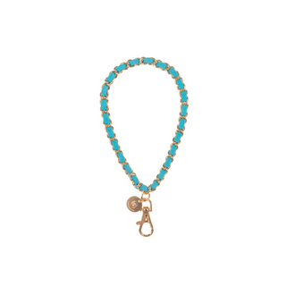 Sky Blue Phone Wristlet