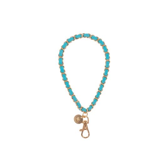 Sky Blue Phone Wristlet