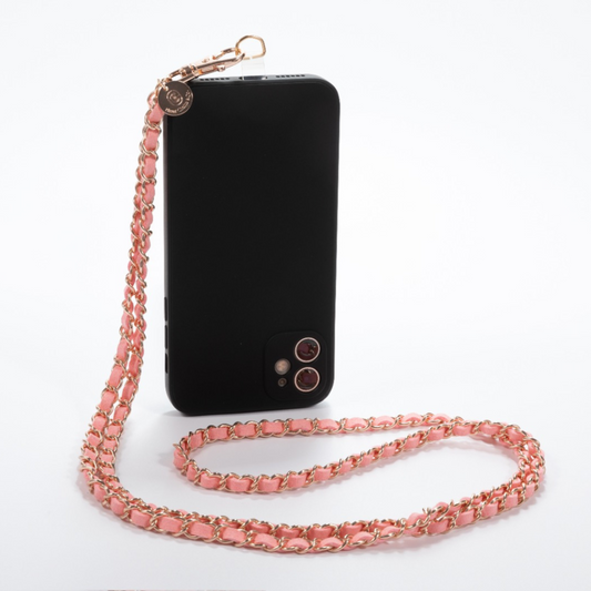 Rose Gold Pinklet Crossbody Phone Chain