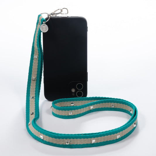 I Sea Foam Crossbody Phone Chain