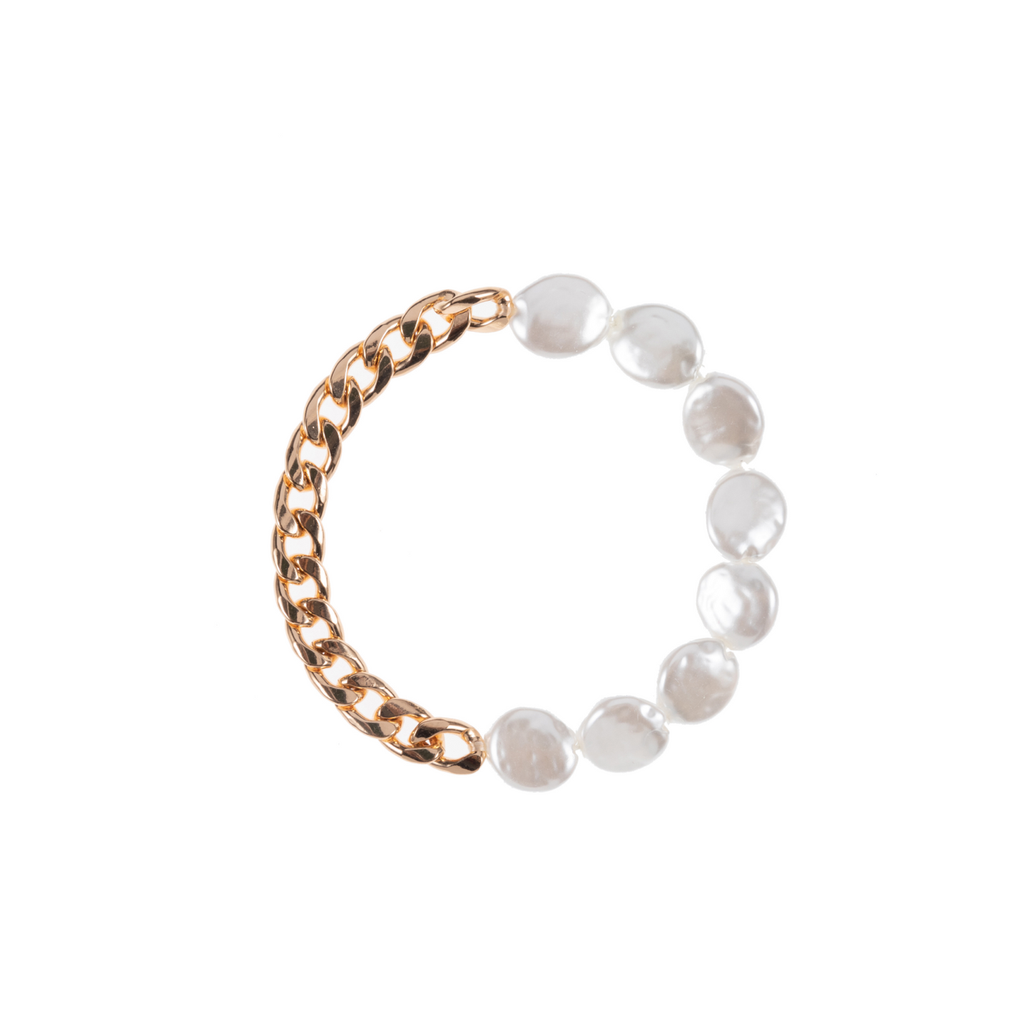 Goldy Luxe Pearl Bracelet