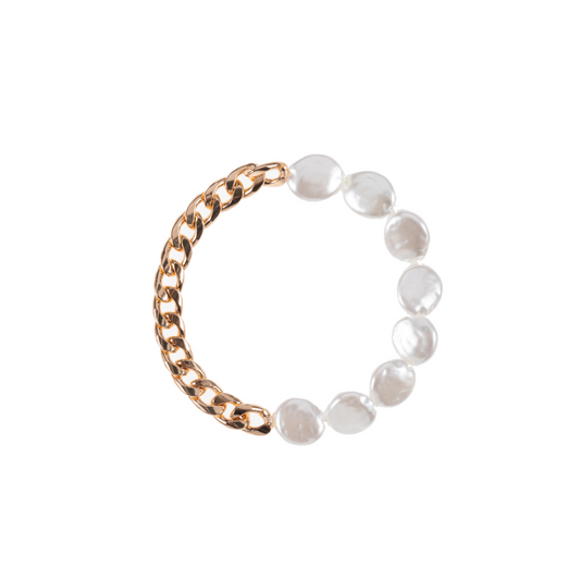 Goldy Luxe Pearl Bracelet